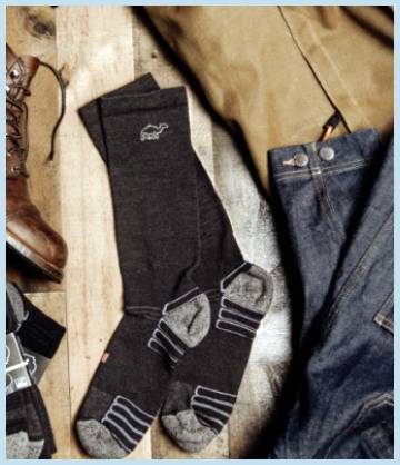 camel city mill socks