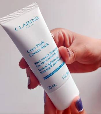 clarins cryo flash cream mask