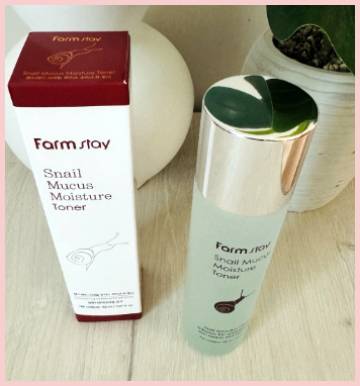 farm stay snail mucus moisture toner