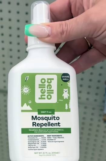 hello bello mosquito repellent
