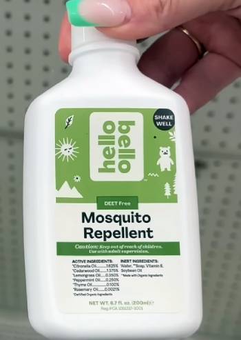 hello bello mosquito repellent