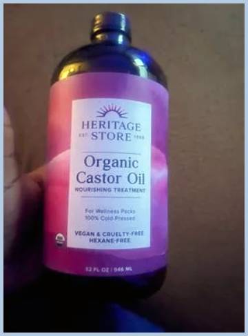 heritage store castor oil