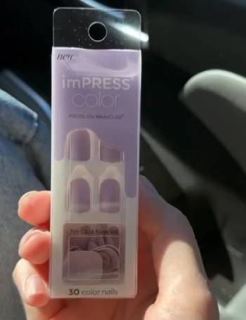 impress press on nails