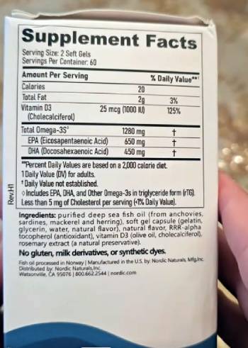 nordic naturals ultimate omega