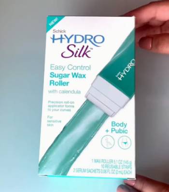 schick hydro silk sugar wax roller