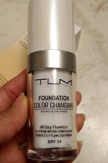 tlm color changing foundation