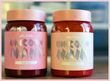 unicorn hair hair dye