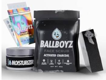 ballboyz face scrub