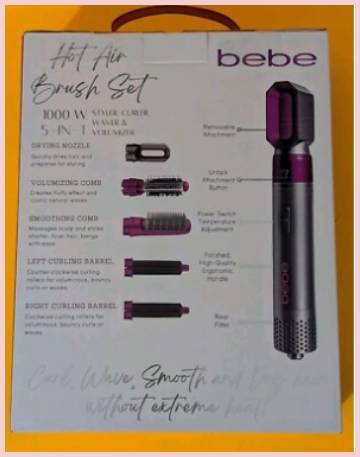 bebe hot air brush set