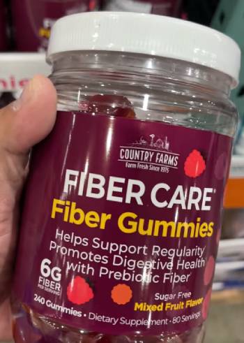 country farms fiber care gummies