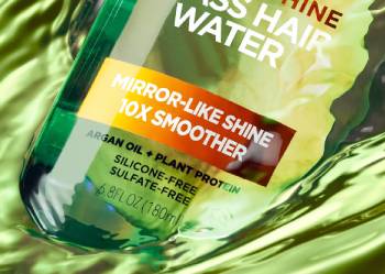 garnier glass hair water