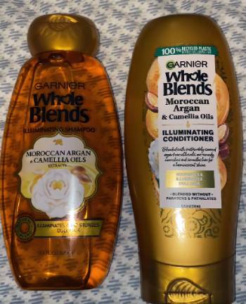 garnier whole blends shampoo
