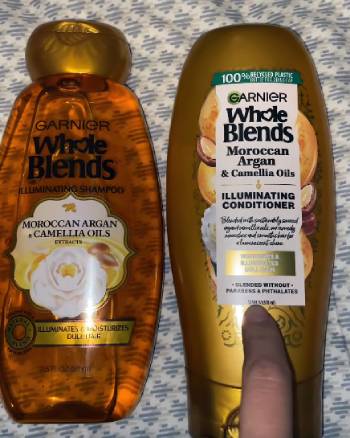 garnier whole blends shampoo