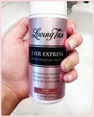 loving tan 2 hour express