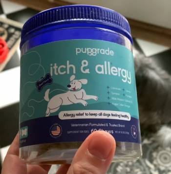 pupgrade itch and allergy