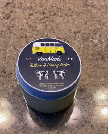 vanman tallow & honey balm