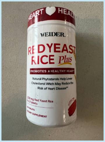 weider red yeast rice plus