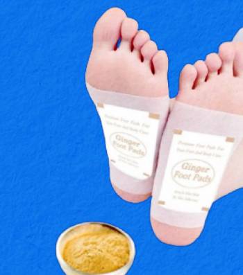 ginger foot pads