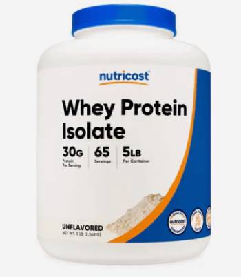 nutricost whey protein isolate