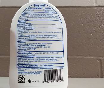 sarna anti itch lotion