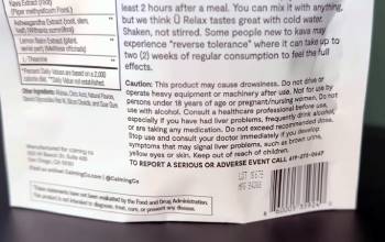 u relax calming tonic