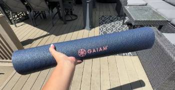 gaiam yoga mat
