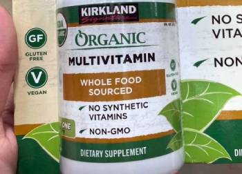 kirkland organic multivitamin