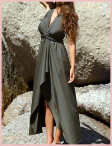 sandset infinity dress