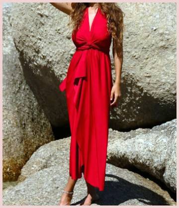 sandset infinity dress