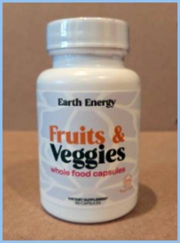 earth energy fruits and veggies