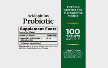 nature's bounty acidophilus probiotic