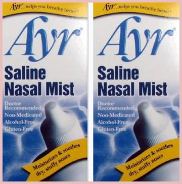 ayr saline nasal mist