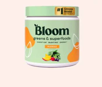 bloom nutrition greens superfoods powder