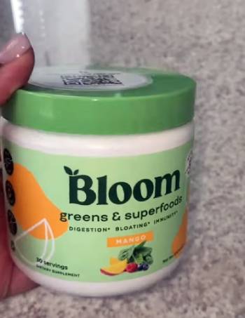 bloom nutrition greens superfoods powder