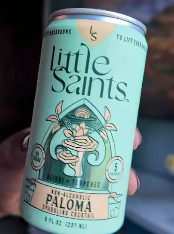 little saints mushroom drink