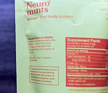 neuro mints calm and clarity review