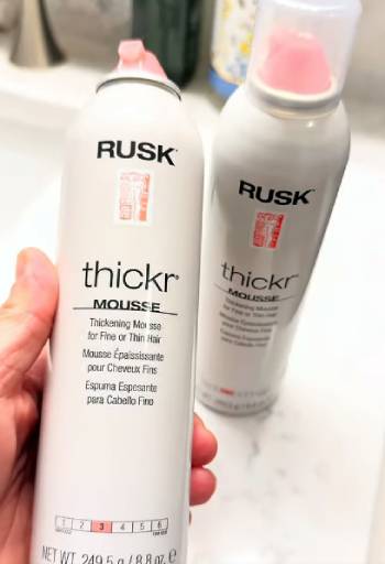 rusk thickr mousse