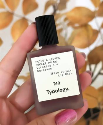 typology lip oil