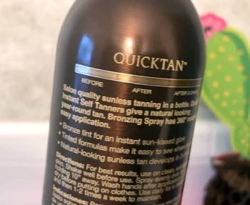 body drench quick tan