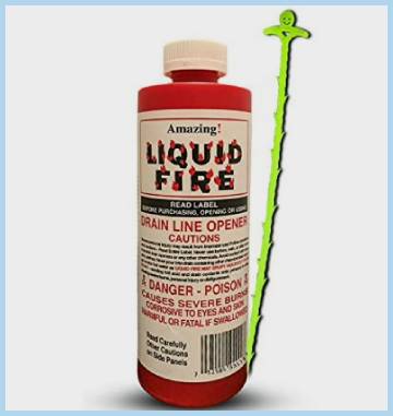 liquid fire drain opener