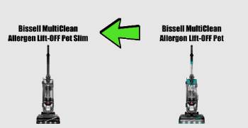 bissell multiclean allergen lift off pet vacuum