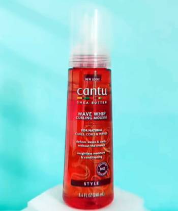 cantu wave whip curling mousse