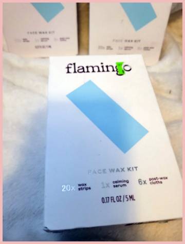flamingo wax strips