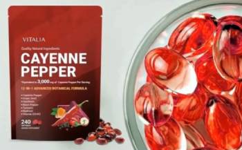 vitalia cayenne pepper supplement