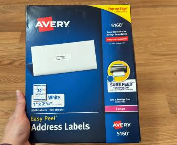 Read more about the article Avery 8160 Vs. 5160: In-depth Difference