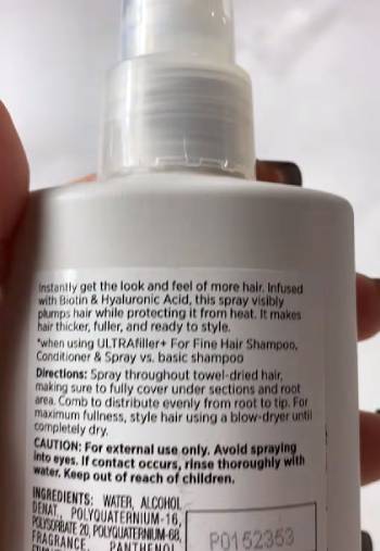 john frieda ultra filler