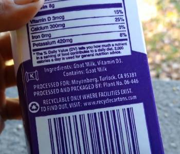 meyenberg goat milk